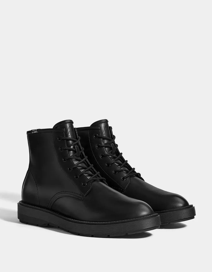 Black Lace Boots